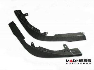 Ferrari F8 Front Spoiler - Carbon Fiber - Side Trim Set